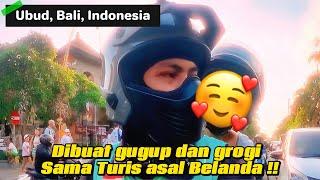 Bli Gojek BALI - GUGUP & GROGI dapet turis asal BELANDA ! ️