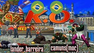 King of Fighters 97 (FT10) - lander_barreira (BR) vs camuns[moc] (BR)