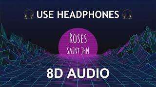 SAINt JHN - Roses (Imanbek Remix) (Clean) | 8D Audio 