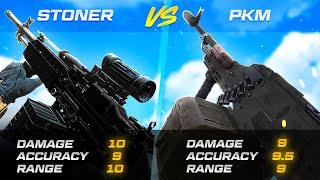 Which is the BEST LMG after Update in Warzone? (Stoner 63 vs PKM vs Bruen MK9)