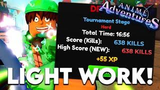 Becoming The BEST Player In My TOURNAMENT In Anime Adventures Re-release/Update 19!