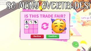 DID I FINALLY TRADE MY MEGA KOALA?? So many overtrades in adopt me!