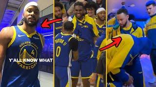 Steph Curry, Jimmy Butler & Warriors Celebration After INSANE WIN vs. Portland Trail Blazers!