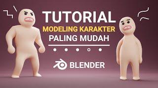 Tutorial Blender - Modeling Karakter Paling Mudah dan Cepat dengan Skin Modifier [BAHASA INDONESIA]