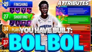 *RIDICULOUS* GLITCHED 7'2 BOL BOL BUILD NBA 2K23 NEXT GEN & CURRENT GEN! BEST CENTER & BIG MAN BUILD