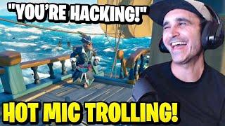 Summit1g Gets Accused of CHEATING & Trolls Hot Mic Kids in Sea of Thieves!