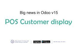 Odoo v15 : POS Customer display