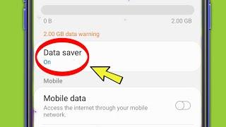 Data Saver Setting | Redmi Note 11 Pro
