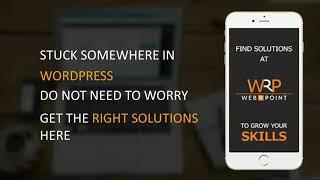 Learn Wordpress Web development at webrpoint#Shorts