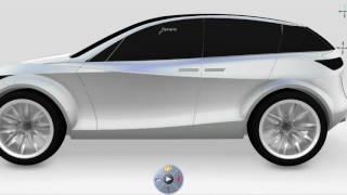 CATIA V6   CATIA Icem for Class A Surfacing   Automotive Concept to Class A   Surface Refinement1