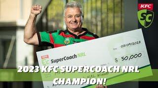 Meet the 2023 KFC SuperCoach NRL champion!