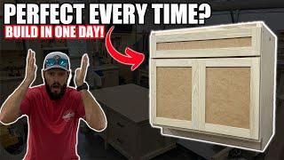 How to build cabinets in ONE day // Easy DIY cabinets for beginners