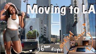 MOVING TO LA VLOG + Apartment Tour | medical student