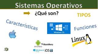 Sistemas Operativos ¿Que es? Caracteristicas, tipos, funcion, TODO sobre S.O.