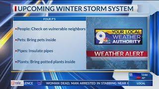 Upcoming winter storm in El Paso, what to know