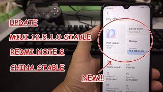 Review Update MIUI 12.5 Stabil Redmi Note 8 Android 11 v12.5.1.0 RCOCNXM China Stable