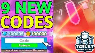 ROBLOX TOILET TOWER DEFENCE CODES 2024 - TOILET TOWER DEFENCE CODE - TOILET TOWER DEFENCE CODES 2024