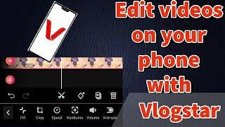 HOW TO edit YouTube videos on your PHONE (Vlog star) | TUTORIAL |SemDE