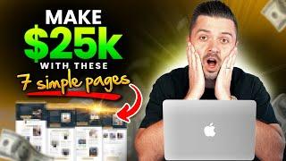 We Made $25,000 Dropshipping With These 7 Simple Pages!