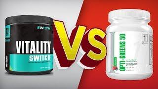 Vitality Switch v 1st Phorm Opti-Greens 50 | SUPPWARS