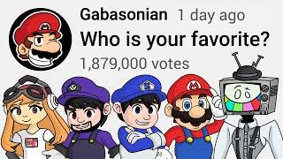 Funny SMG4 Poll MEGA Compilation - Gabasonian