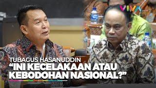 Dihack Lagi, Tampang Menkominfo Dipojoki Komisi I DPR: Kebodohan Nasional?