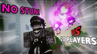 Private Servers NO STUN vs 20 PLAYERS?! || Jujutsu Shenanigans