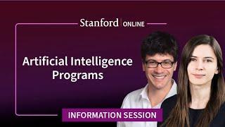 Information Session: Artificial Intelligence Online Programs I August 2024