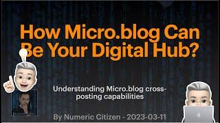 Understanding How Micro.blog Can Be Your Digital Hub