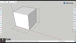 SketchUp Web Changing Units of Measurements