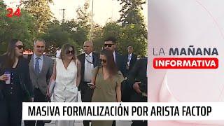 Caso Audio: este lunes se realizará masiva formalización por arista Factop | 24 Horas TVN Chile