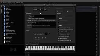 Qtractor - Basic Carla Instrument Environment