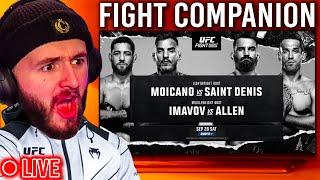 LIVE Watching UFC PARIS: Moicano vs Saint-Denis |  LIVE Fight Companion