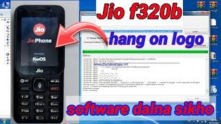jio #f320b hang on logo problem kaise thik kare #flashing