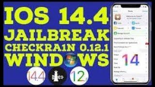 How to Jailbreak iOS 14.4/14.5 with checkn1x on Windows