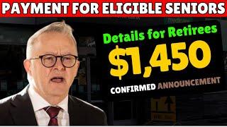 $1450 Confirmed For Seniors | Service Australia Approved All the Bills About Pension Credits