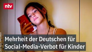 Nach australischem Vorbild: Mehrheit der Deutschen für Social-Media-Verbot für Kinder | ntv