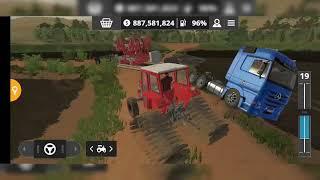 tanam padi mods 185 Ford 6610 @zulgamingmods1465 #shortvideo