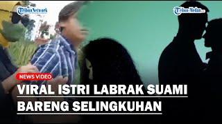 VIRAL Istri Sah Pergoki Suami Keluar Hotel Bareng Selingkuhan, Langsung Kabur Naik Motor