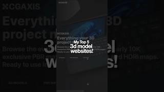 Top 5 3d model websites! #architecture #archviz #3dmodel #3dsmax #vray #coronarender #cgart #render