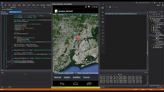 Xamarin Android Tutorial   41   Google Maps - Map Types