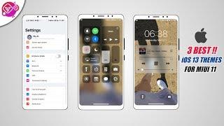 Top 3 Best iOS 13 Theme For MIUI 11 | MOST HIDDEN IOS THEME  | TrickyboySid