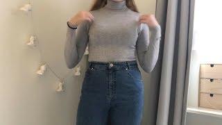 ASMR try-on clothing haul