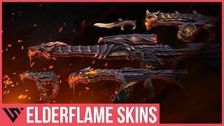 Valorant | ALL Elderflame Weapon Skins Showcase & Gameplay