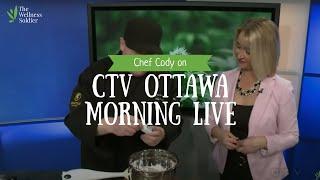 Chef Cody Lindsay on CTV Ottawa Morning Live