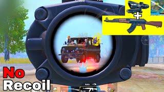 King of AKM! | AKM + 4X Scope No Recoil | PUBG Mobile