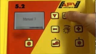 Speed calibration for APV 5.2 control box for pneumatic seeders_en