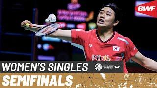 KAPAL API Indonesia Open 2024 | An Se Young (KOR) [1] vs. Wang Zhi Yi (CHN) [6] | SF