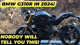 BMW G310R IN 2024 NOBODY WILL TELL YOU THIS! BRAKES, ENGINE, MILEAGE BMW G310R COSMIC BLACK 2