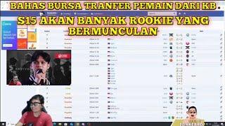 S15 AKAN BANYAK ROOKIE ! PENJELASAN KB BURSA TRANSFER PEMAIN MPL S15